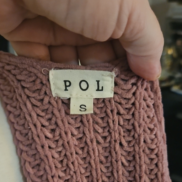 POL Pink Open-Front Cardigan - Picture 4 of 6